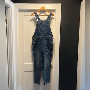 Women’s Old Navy warm denim overalls!! Lined! Sz 12